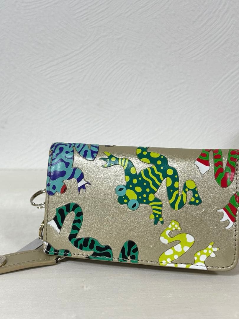 Vivienne Westwood カエルデザイン ケース付きキーケース