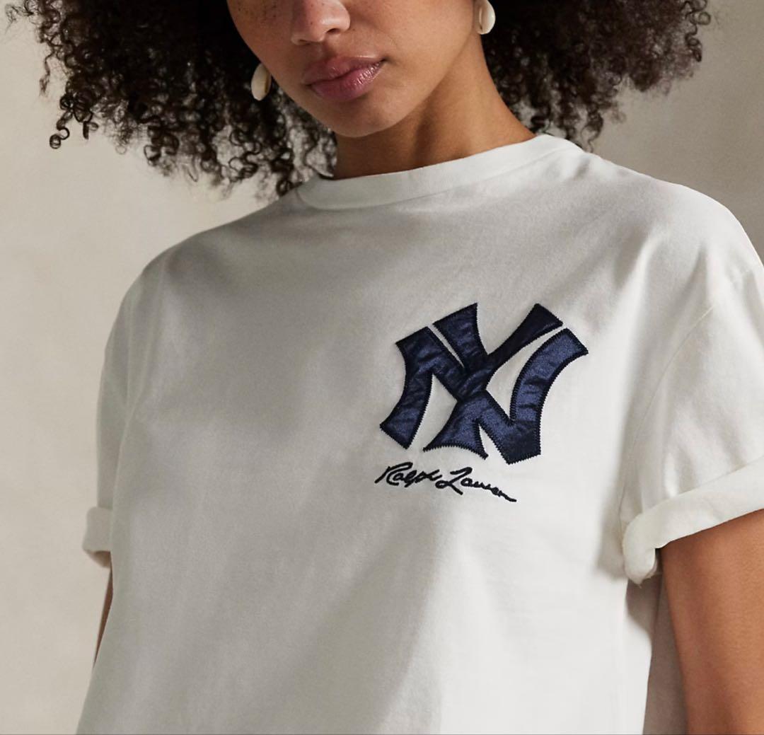 ポロラルフローレン NY NewYork Tシャツ L ヤンキース