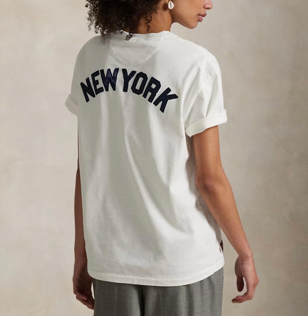 ポロラルフローレン NY NewYork Tシャツ L ヤンキース