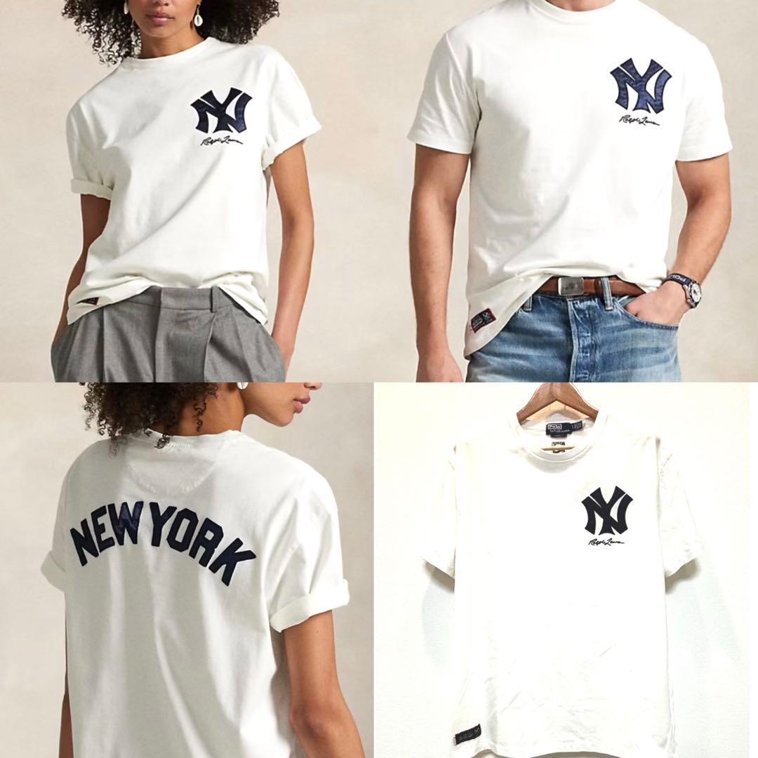 ポロラルフローレン NY NewYork Tシャツ L ヤンキース
