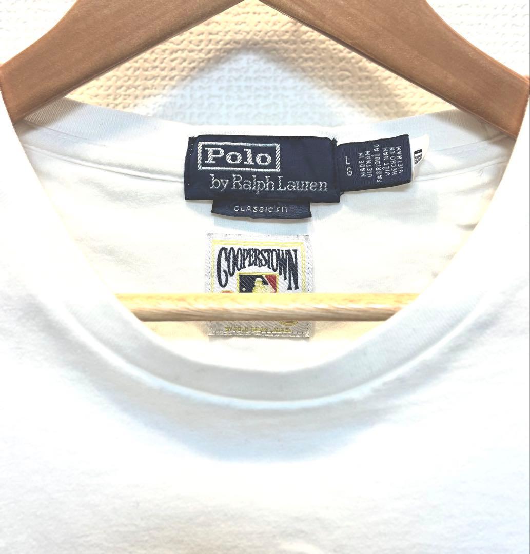 ポロラルフローレン NY NewYork Tシャツ L ヤンキース