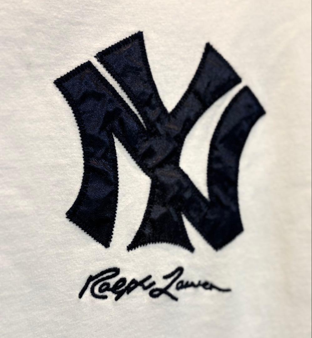 ポロラルフローレン NY NewYork Tシャツ L ヤンキース