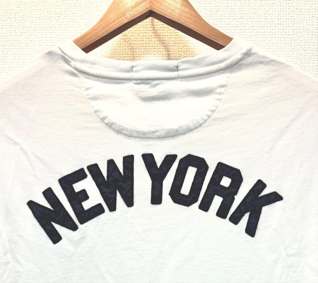 ポロラルフローレン NY NewYork Tシャツ L ヤンキース