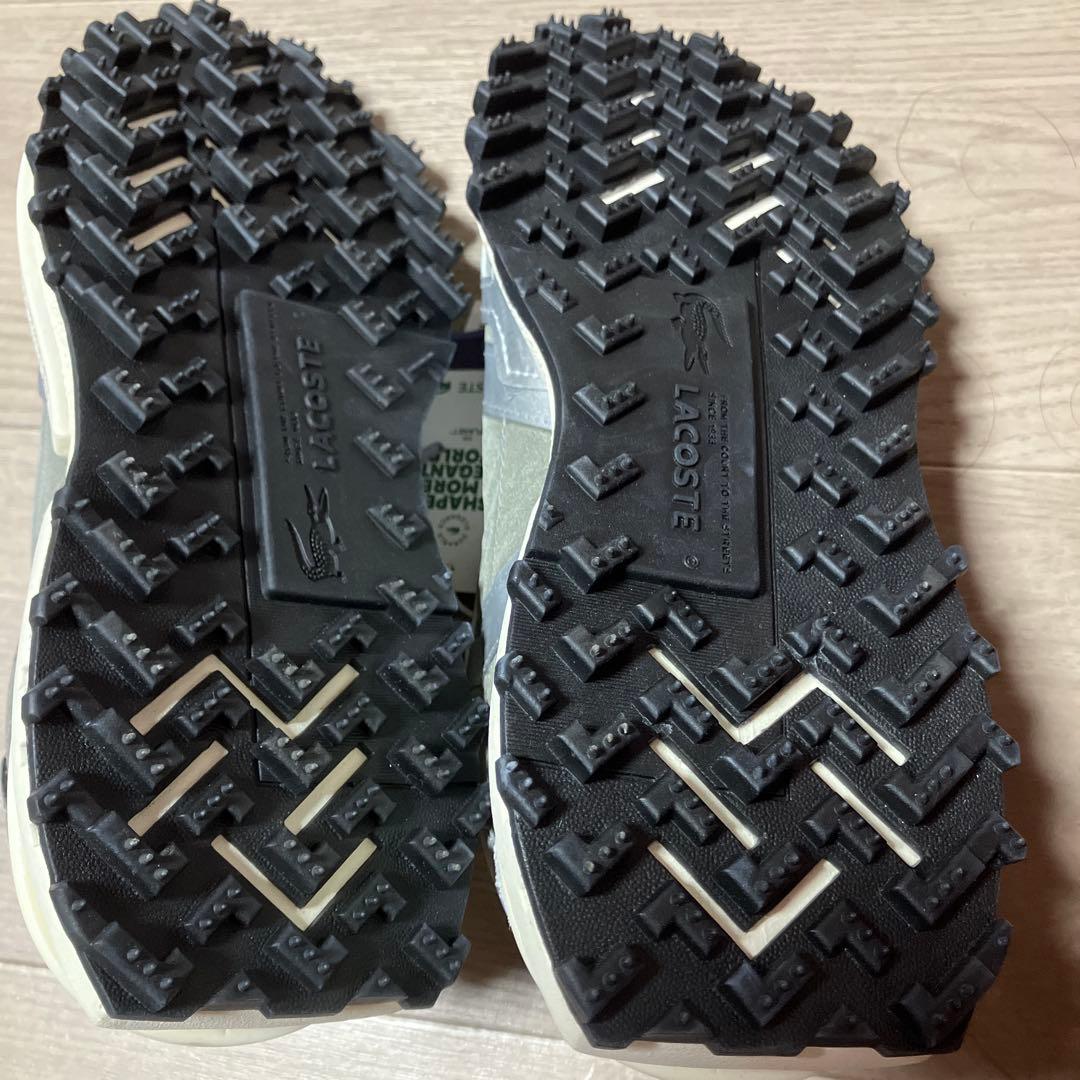 LACOSTE シルバー スニーカー 38新品タグ付き