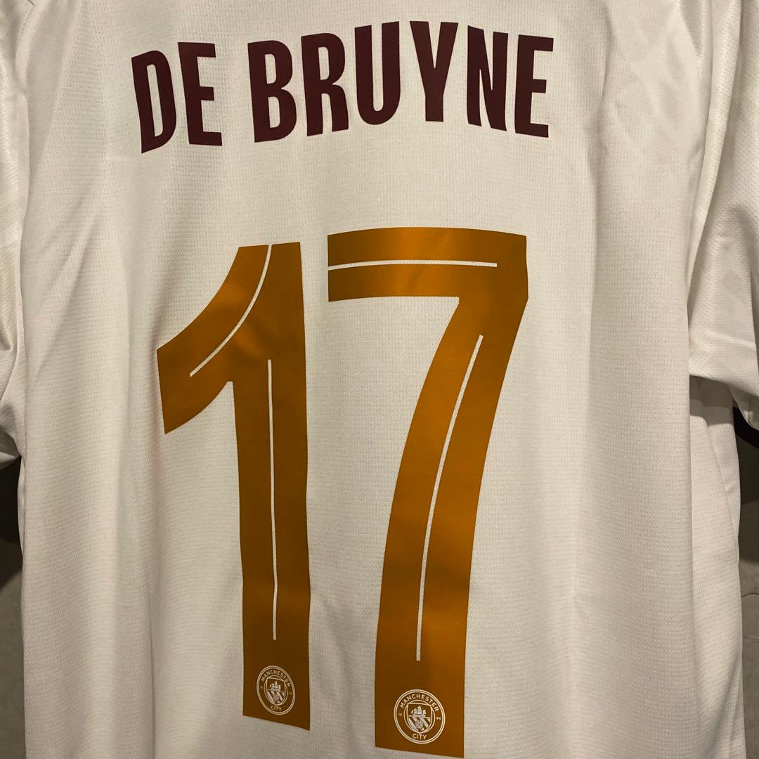 デ・ブライネ　マンチェスター・シティ　23/24　アウェイ　FAカップ仕様