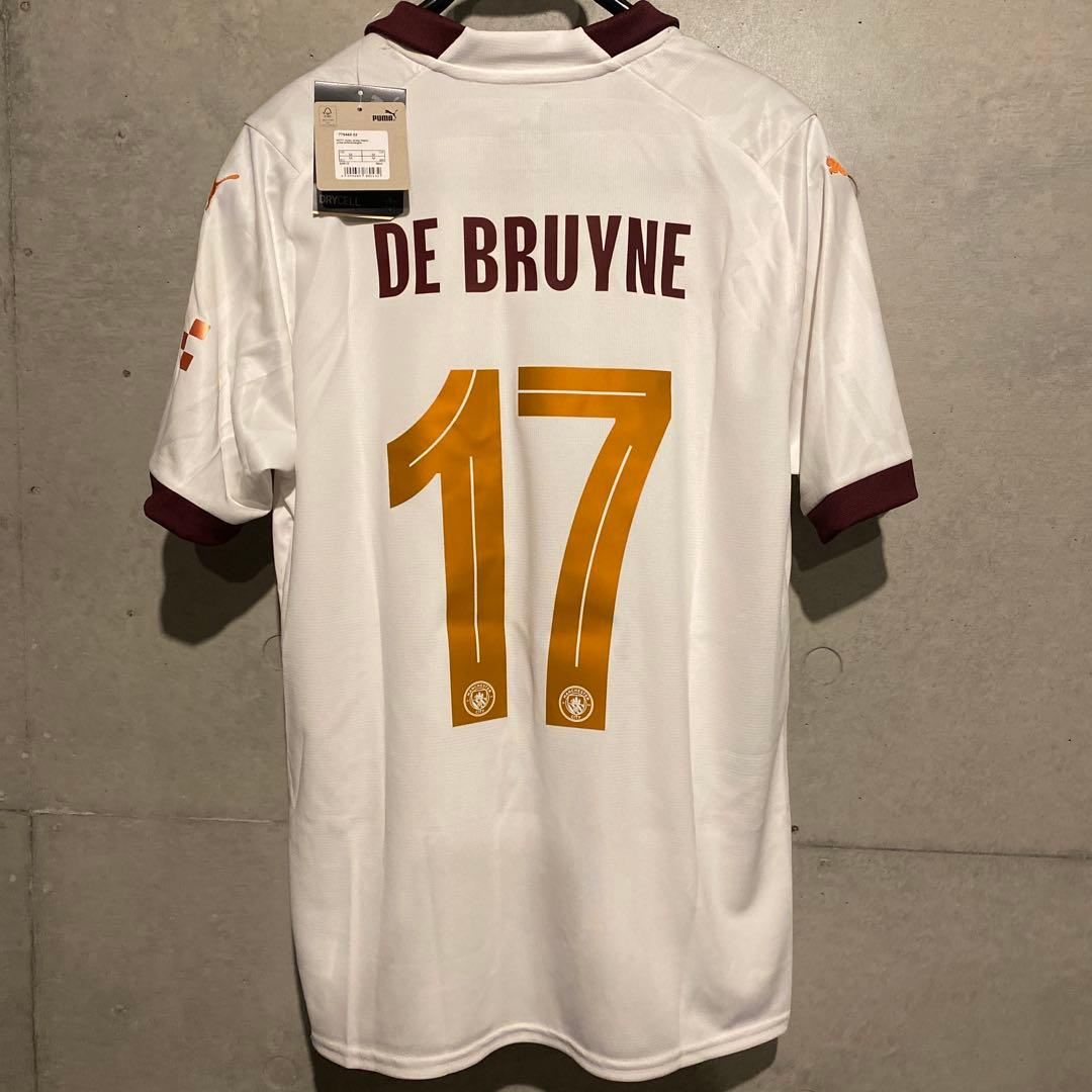 デ・ブライネ　マンチェスター・シティ　23/24　アウェイ　FAカップ仕様