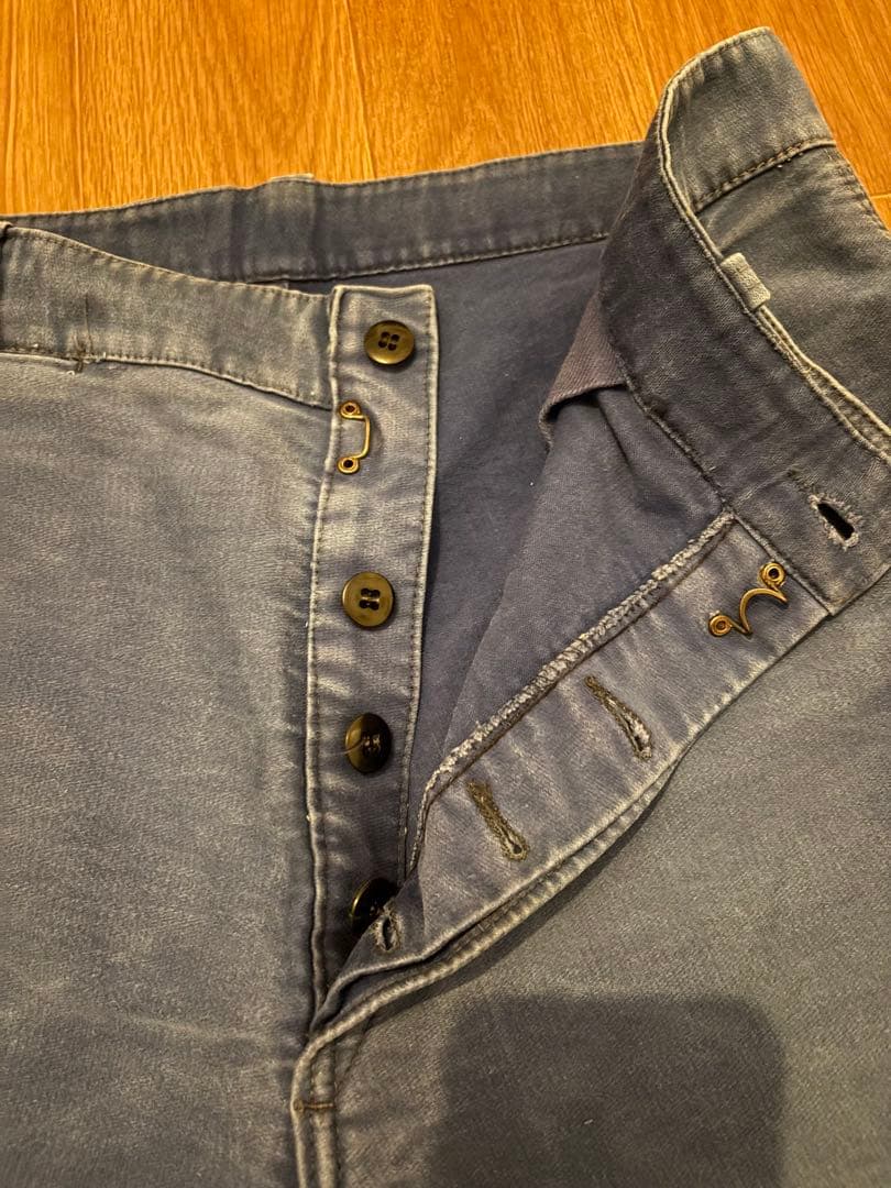 Dubure Deverchereフレンチモールスキンパンツ