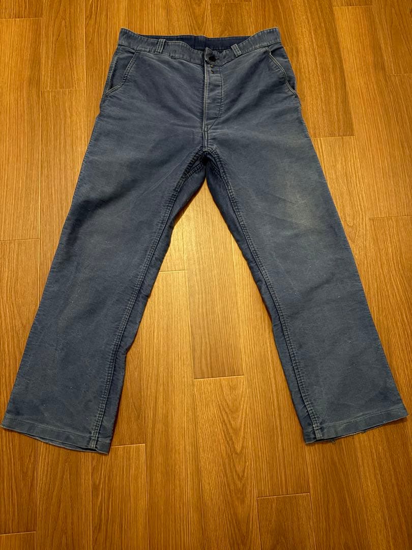 Dubure Deverchereフレンチモールスキンパンツ