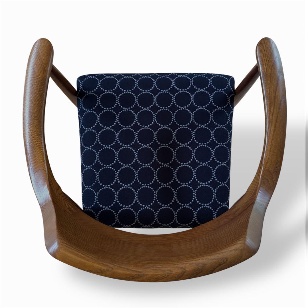 【北欧スタイル】ミナペルホネン　生地使用　イス　ダイニングチェア　家具インテリア