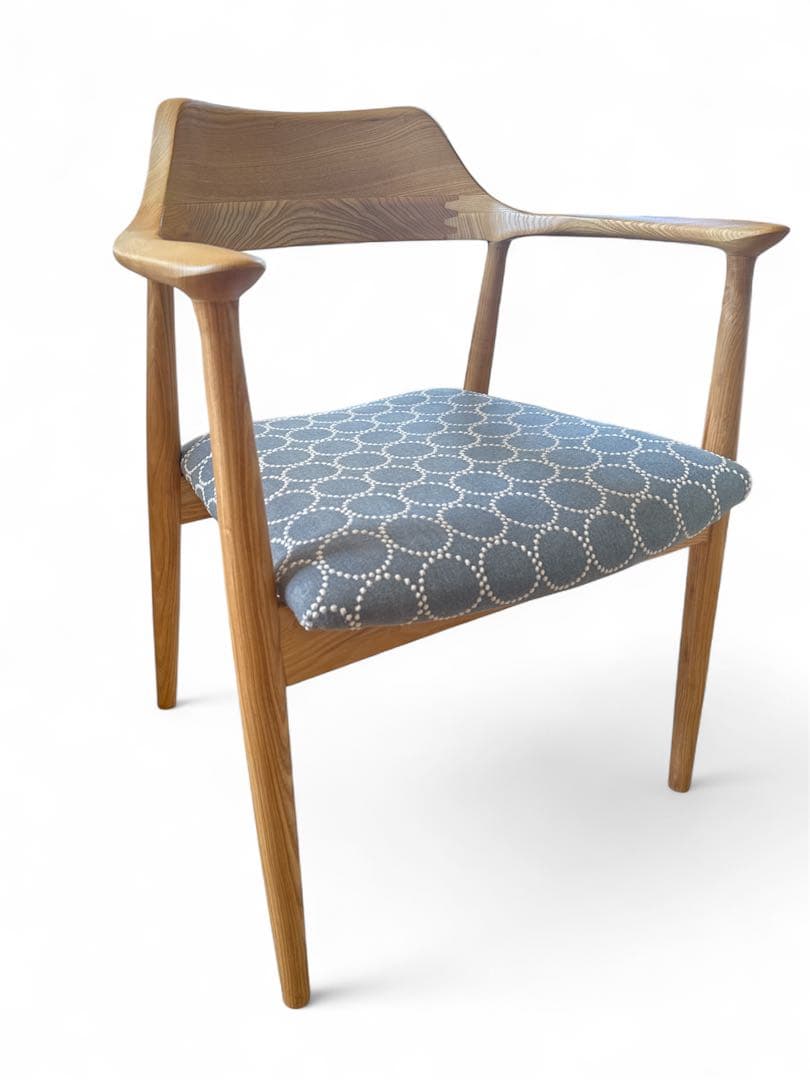 【北欧スタイル】ミナペルホネン　生地使用　イス　ダイニングチェア　家具インテリア