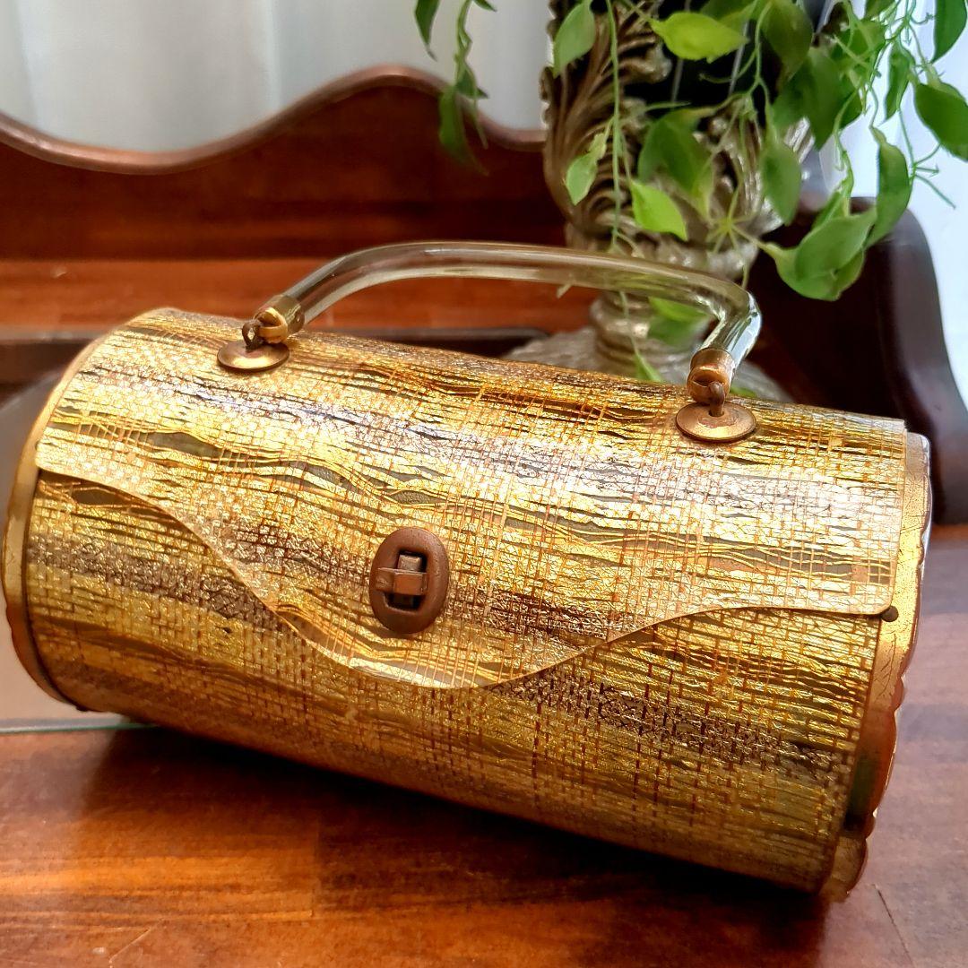 アンティークバッグ パーティーバッグ ビンテージ セルロイド？ majestic