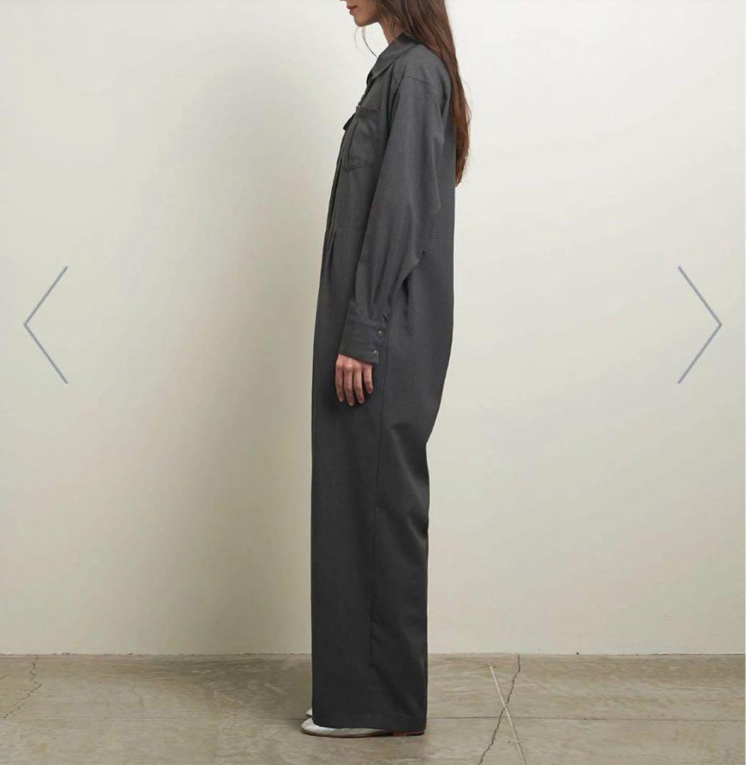 美品　ATTISESSION スタンドカラージャンプスーツ