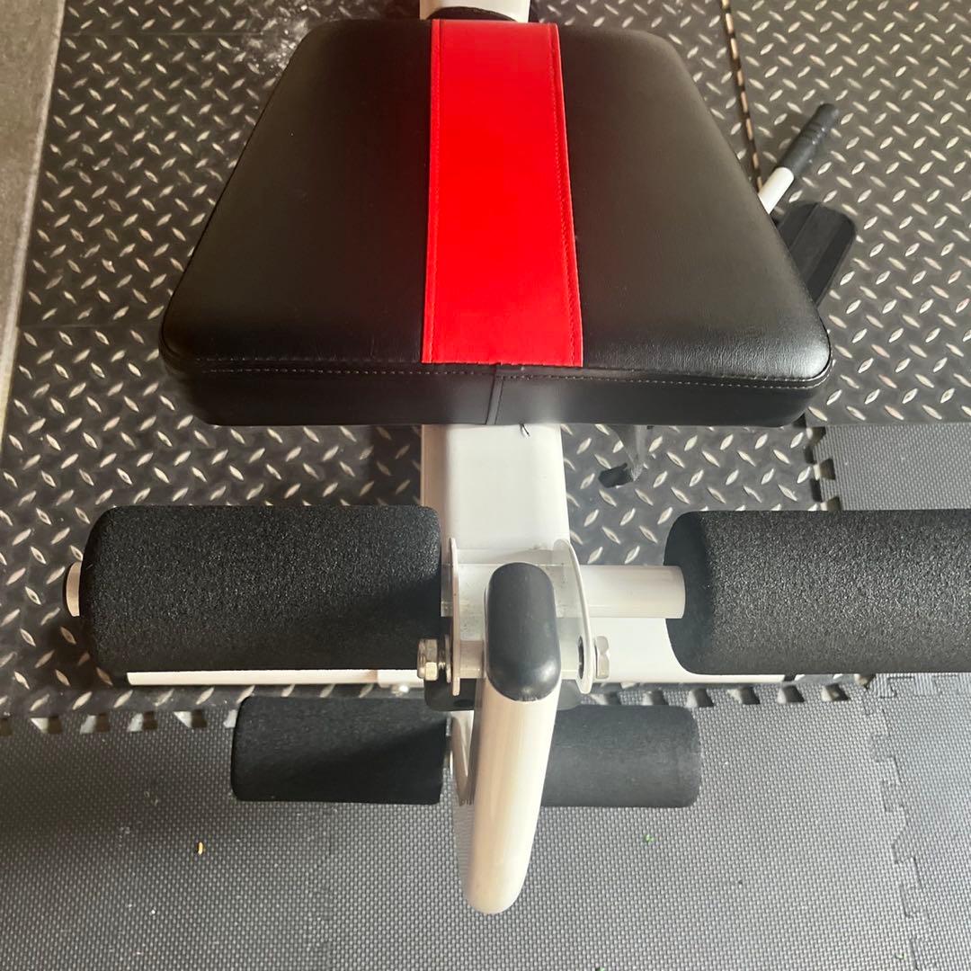 ［直接引き取り大阪市内］iROTEC トレーニングベンチ ブラック/レッド