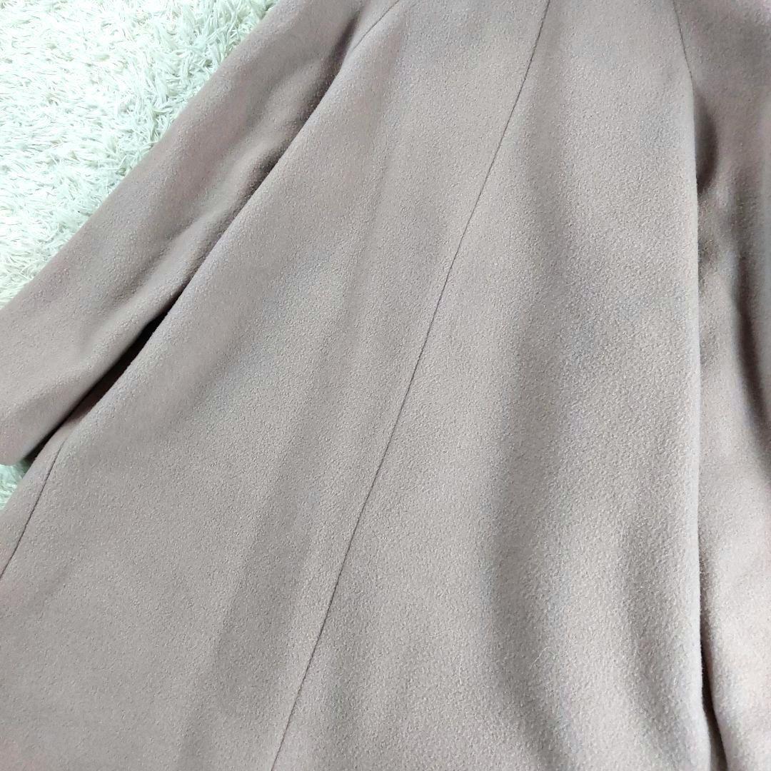 極美品 近年モデル ANAYI フォックスファー ダブルビーバー ロング丈コート