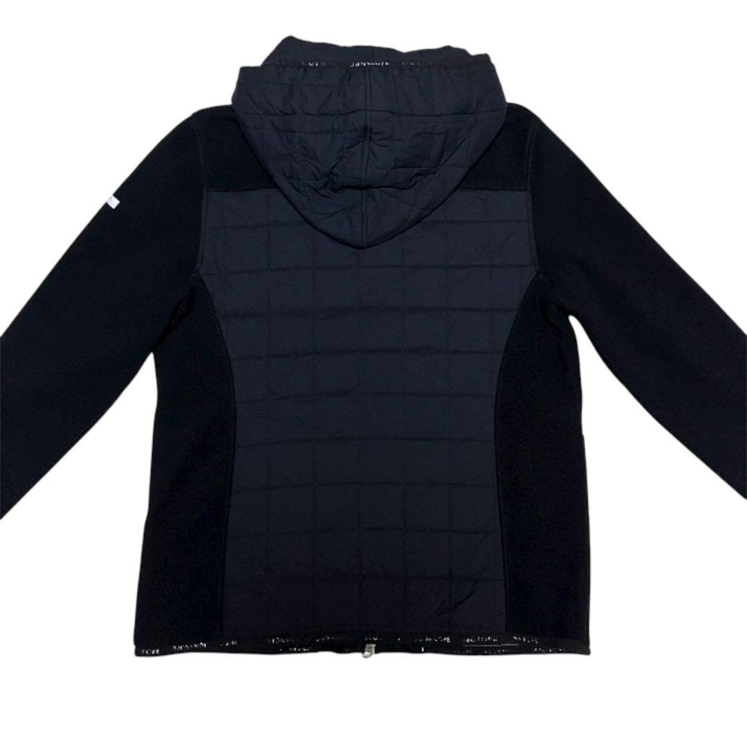 美品✨JUN&ROPE 中綿 ジップ パーカー ジャケット ブラック