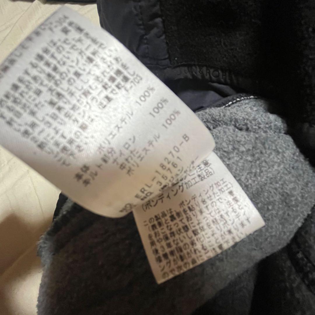 美品✨JUN&ROPE 中綿 ジップ パーカー ジャケット ブラック