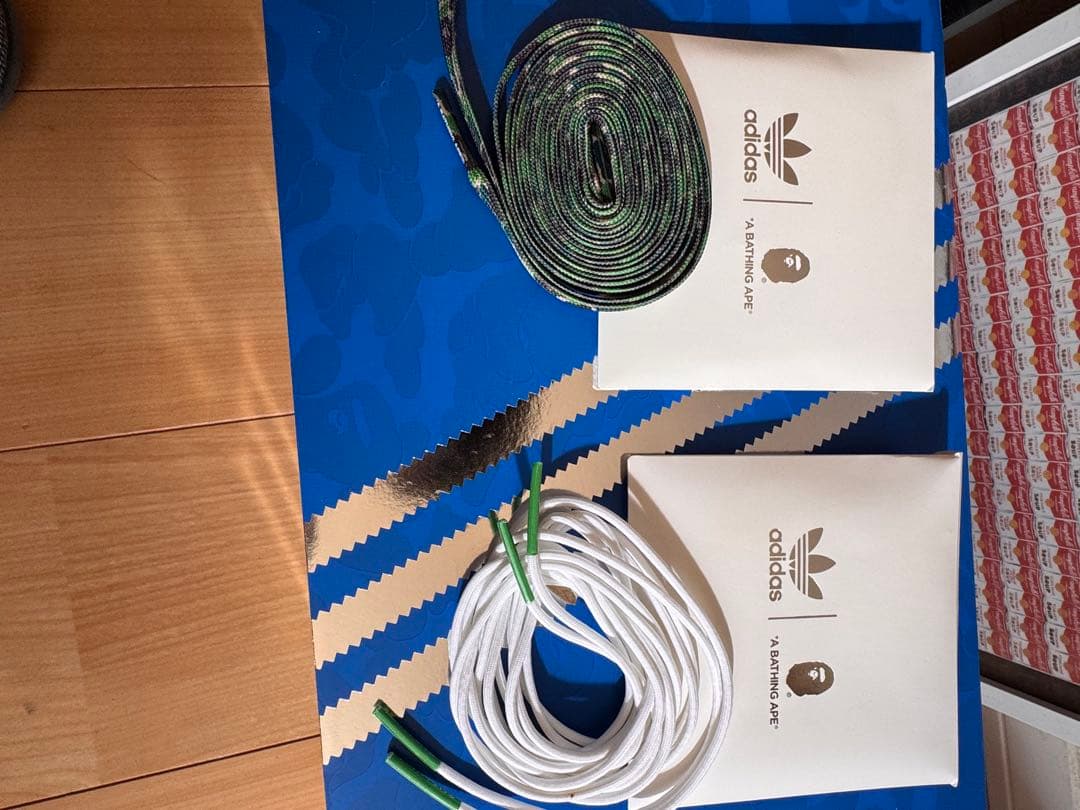 【新品未使用】adidas Stan Smith BAPEコラボ迷彩シューズ