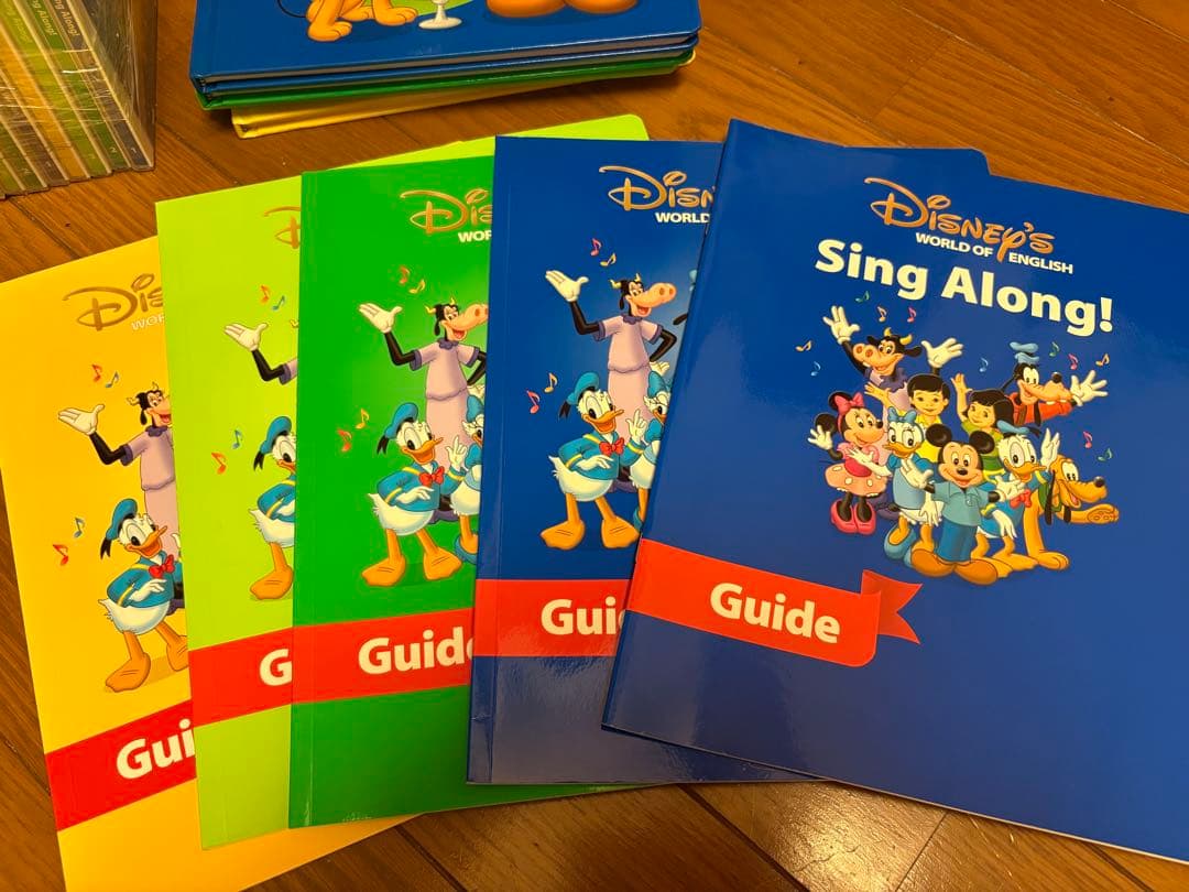 DWE正規ディズニー Sing Along! DVDとCDセット