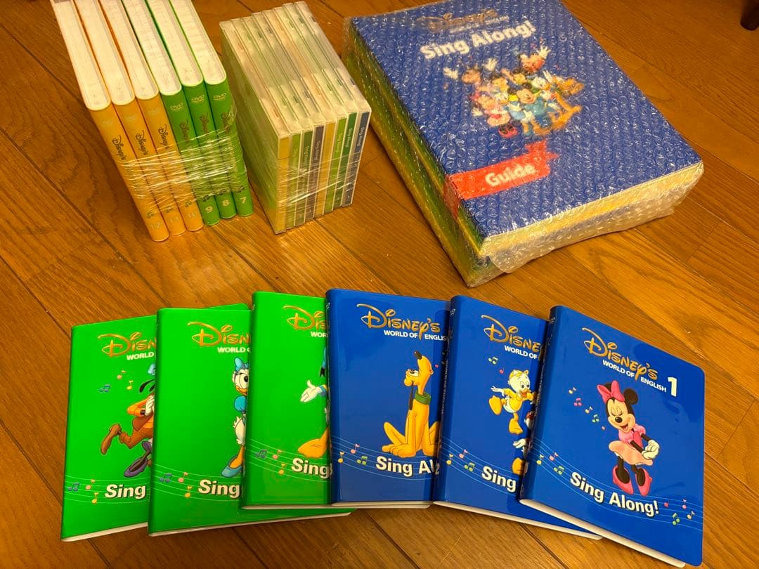 DWE正規ディズニー Sing Along! DVDとCDセット