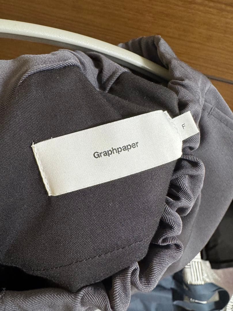 グラフペーパー　トロピカルウールシェフパンツ