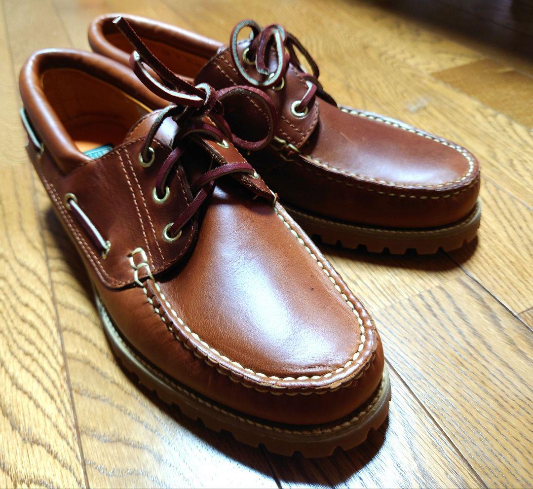 【新品】REGAL COUNTRY デッキシューズ（27）3eye〈JE38〉茶