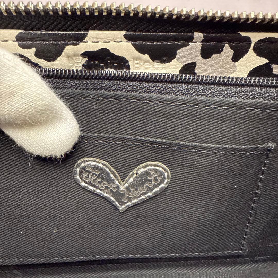 (極美品)大人気、シンクビー、長財布、ラウンドジップ、オールレザー、型押しクロコ