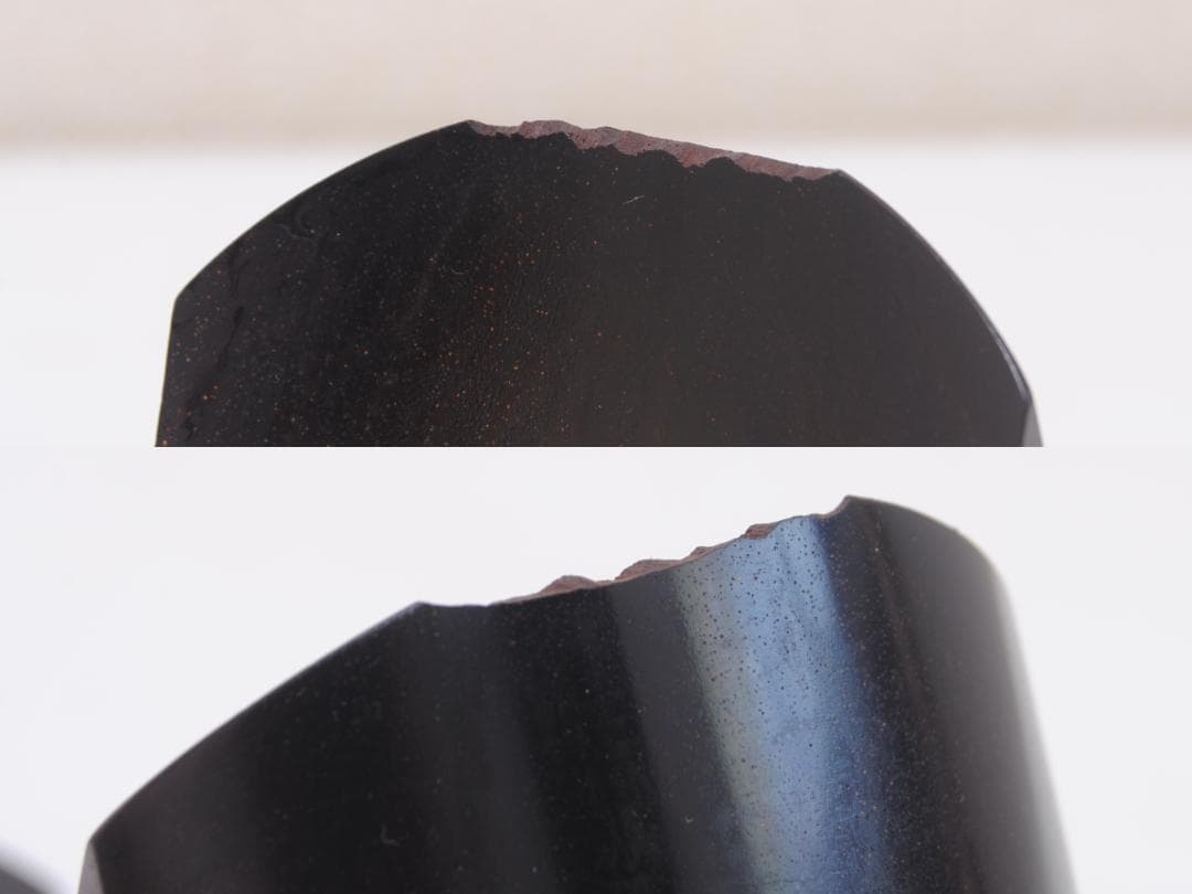 三味線 金細 二本溝 子持ち綾杉胴 五厘大胴