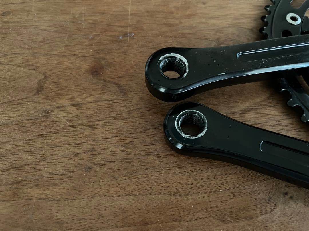 パーツ BLUE LUG RMC track crank set (all black)