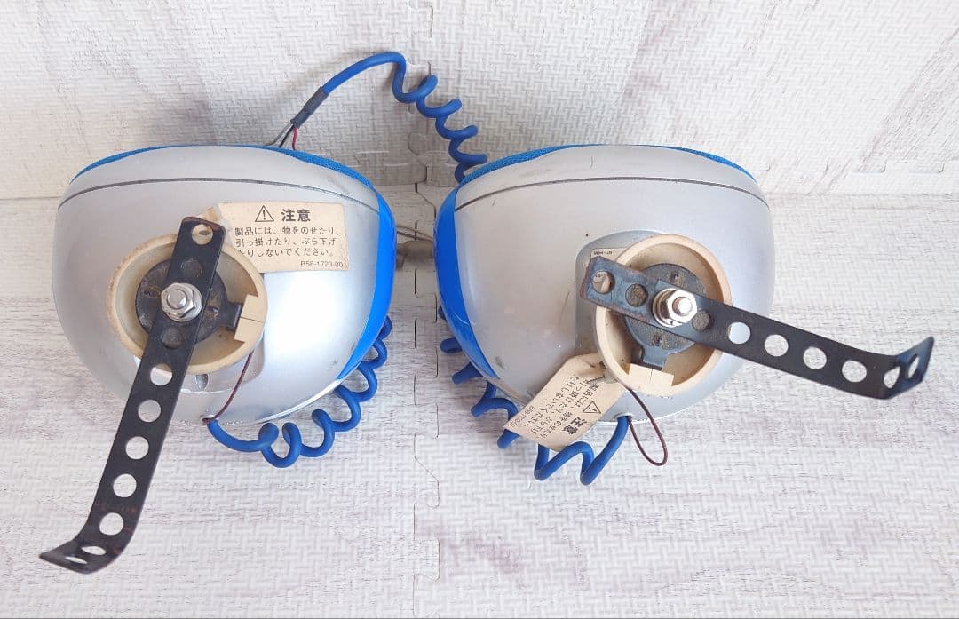 希少 ケンウッド KSC-S1 サテライトスピーカー 左右セット ブルー