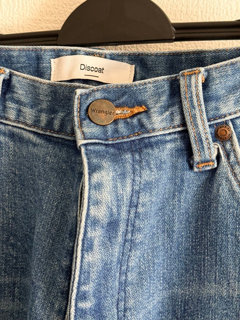 Wrangler Discoat フリンジ付きデニムジャケット セットアップ