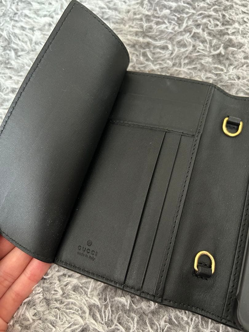 GUCCI iPhoneケース 7/8 カードケース付