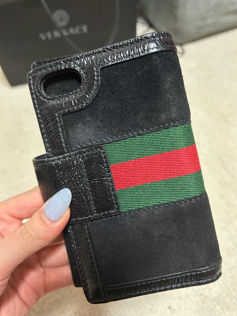 GUCCI iPhoneケース 7/8 カードケース付