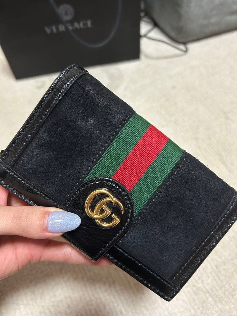 GUCCI iPhoneケース 7/8 カードケース付