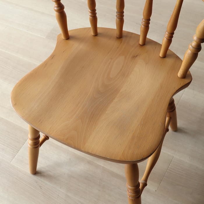 アンティーク 飛騨の家具 ウィンザーチェア ブナ材 北欧風 無垢材