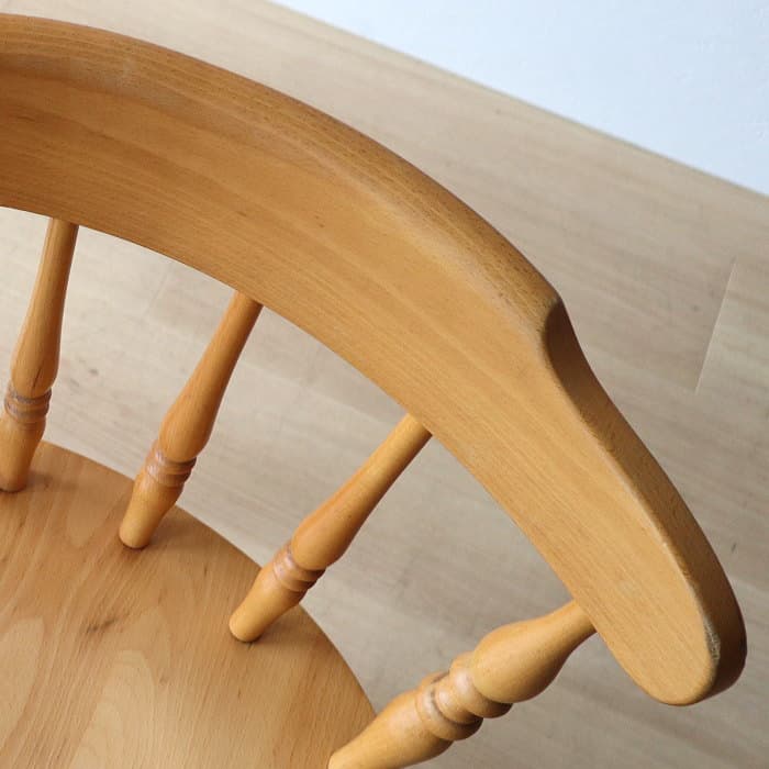 アンティーク 飛騨の家具 ウィンザーチェア ブナ材 北欧風 無垢材