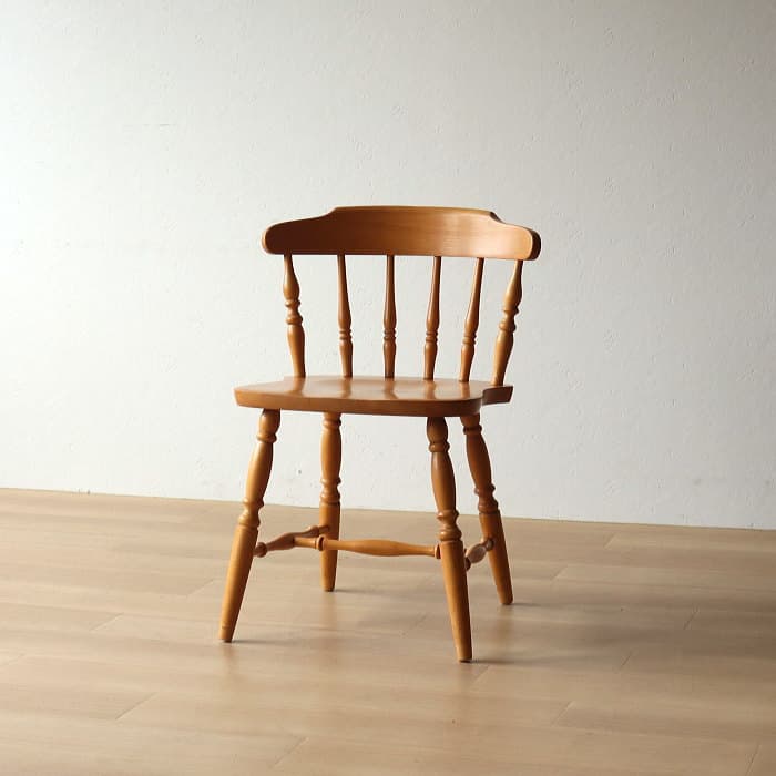 アンティーク 飛騨の家具 ウィンザーチェア ブナ材 北欧風 無垢材