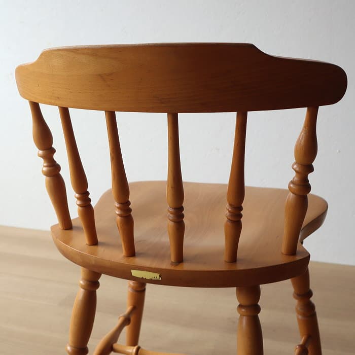 アンティーク 飛騨の家具 ウィンザーチェア ブナ材 北欧風 無垢材