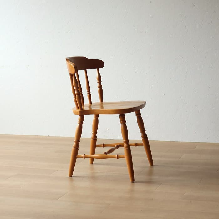 アンティーク 飛騨の家具 ウィンザーチェア ブナ材 北欧風 無垢材