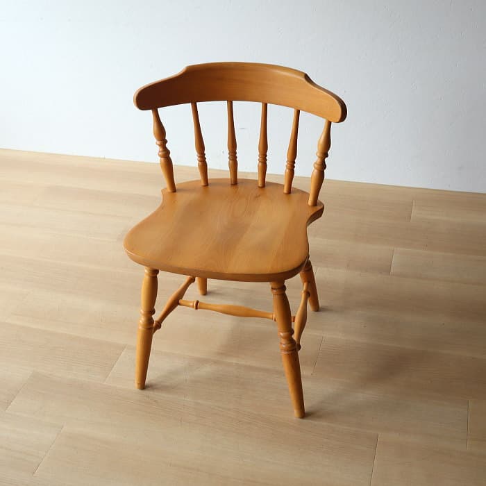 アンティーク 飛騨の家具 ウィンザーチェア ブナ材 北欧風 無垢材
