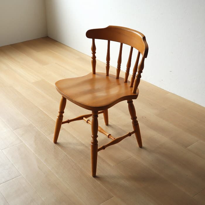 アンティーク 飛騨の家具 ウィンザーチェア ブナ材 北欧風 無垢材