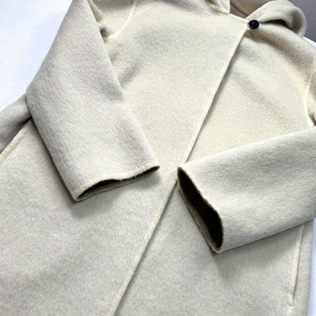 定価8.6万 近年タグ セオリー ダブルフェイス アルパカ シャギー コート