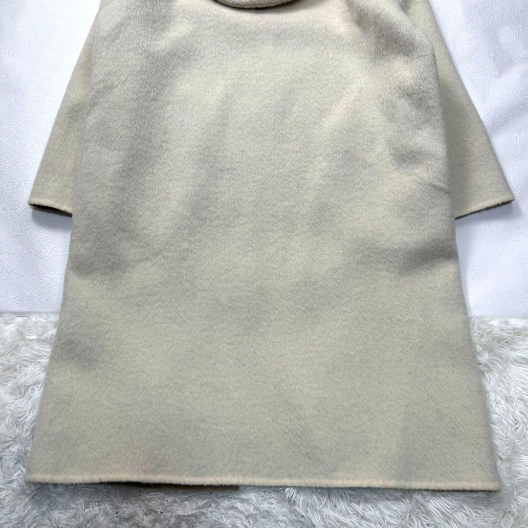 定価8.6万 近年タグ セオリー ダブルフェイス アルパカ シャギー コート