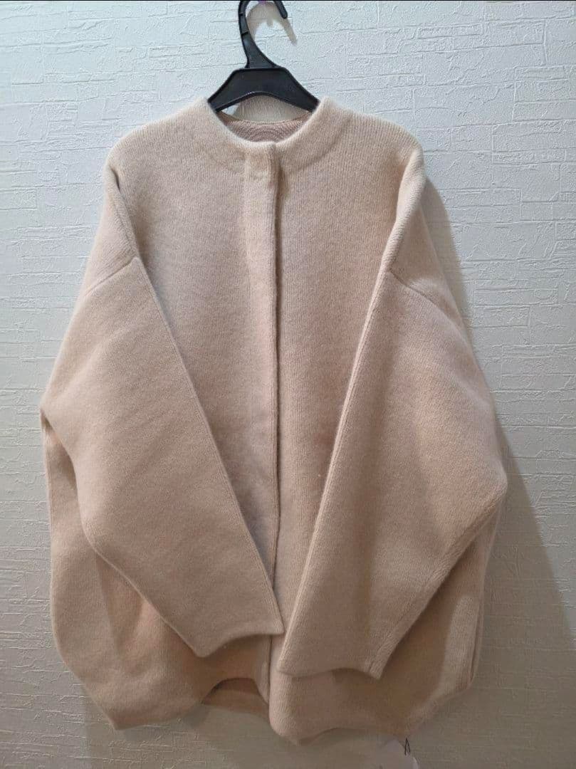 elendeek RACCOON MIX カーディガン　ベージュ2サイズ