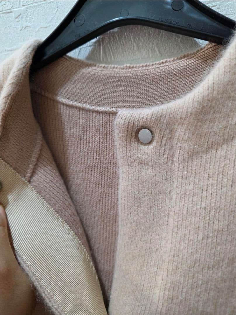 elendeek RACCOON MIX カーディガン　ベージュ2サイズ