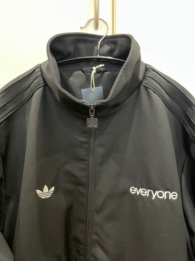 everyone adidas Track Top トラックジャケット　黒L