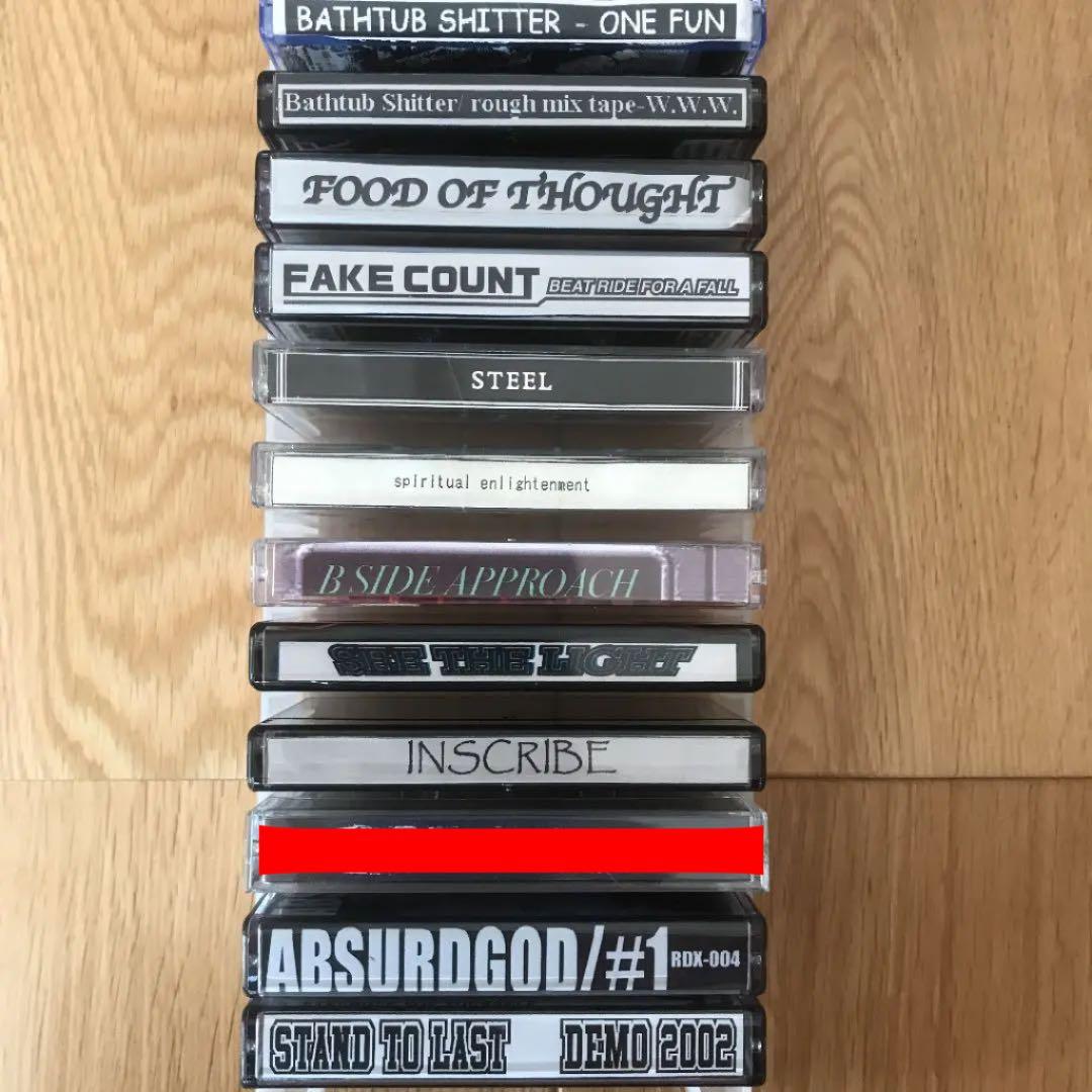 【バラ売り専用】 ハードコアバンド デモテープ 2