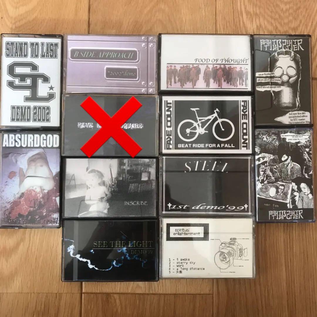 【バラ売り専用】 ハードコアバンド デモテープ 2