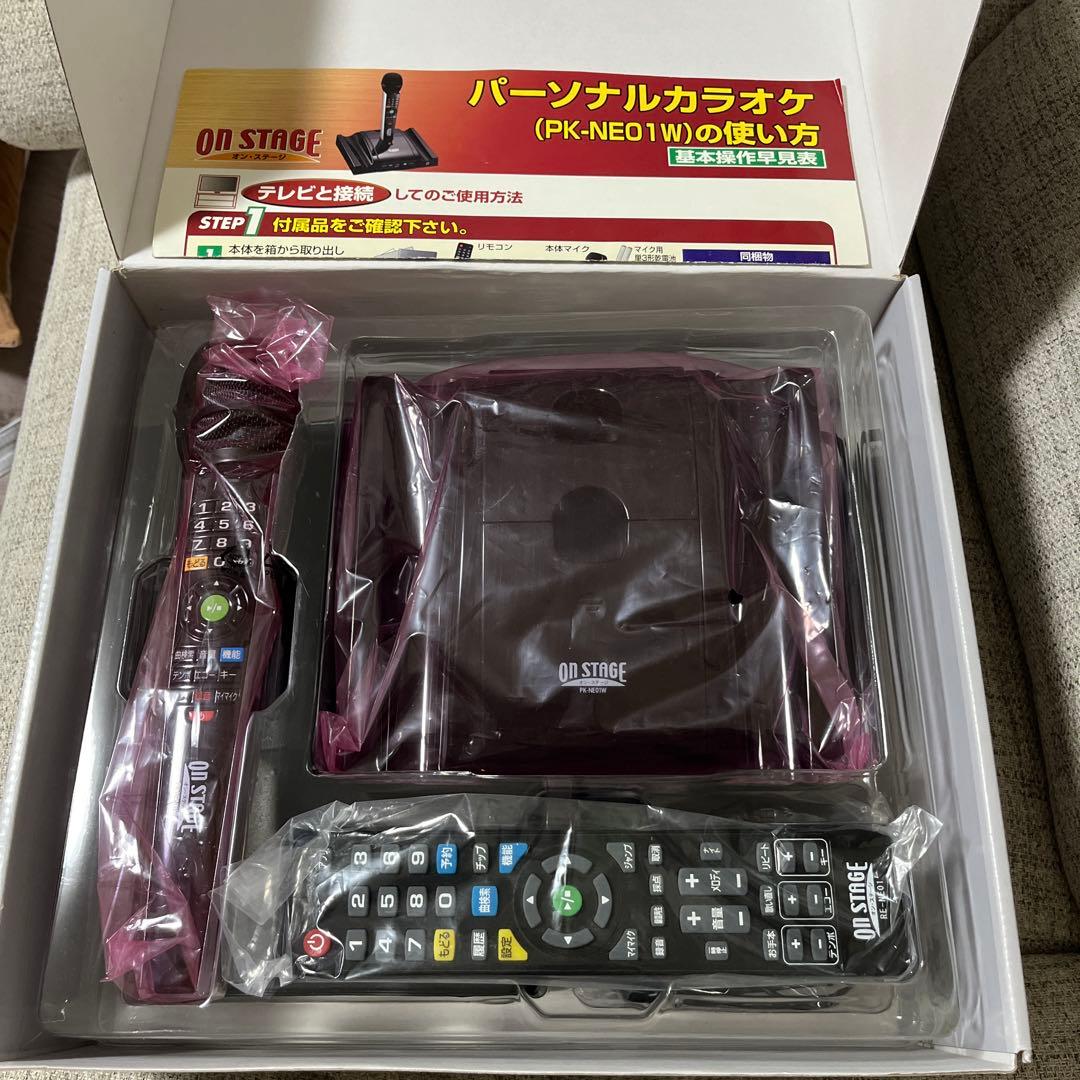 ON STAGE ワイヤレスカラオケ PK-NEO1W