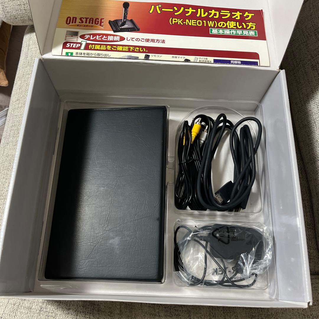 ON STAGE ワイヤレスカラオケ PK-NEO1W