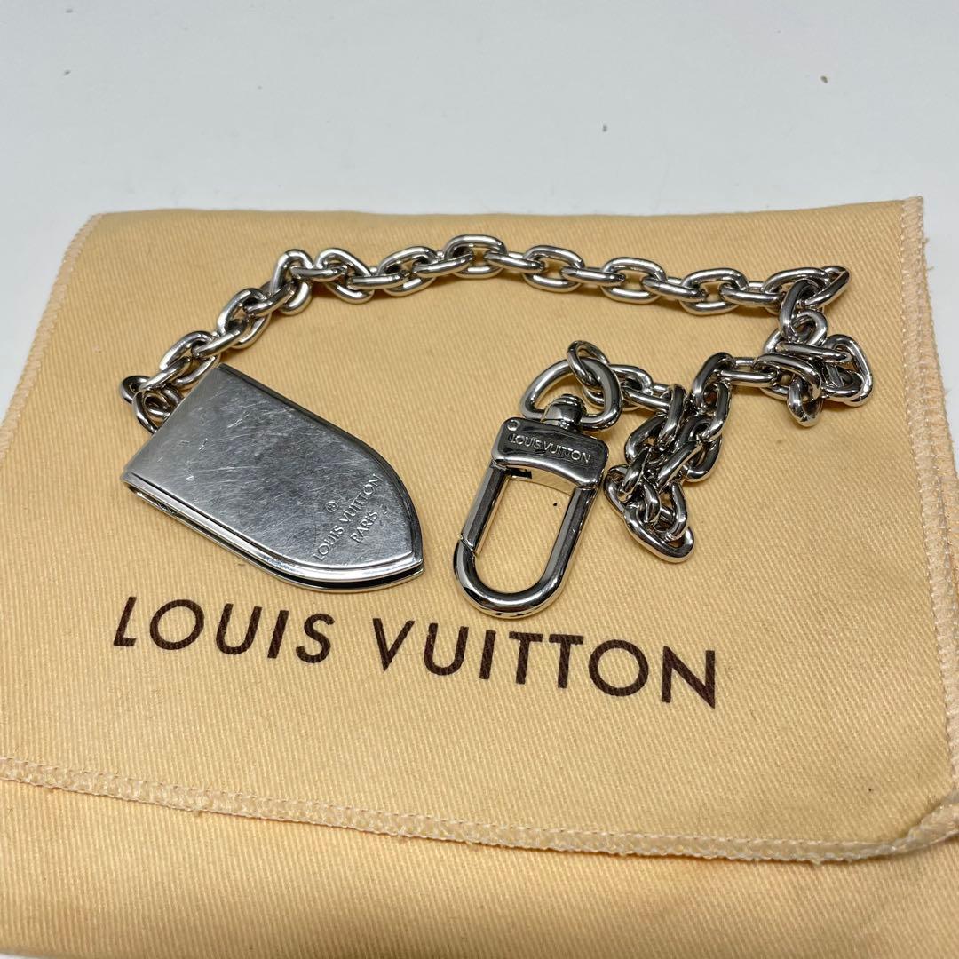 ま*ぶ様 LOUIS VUITTON チェーン付きマネークリップ